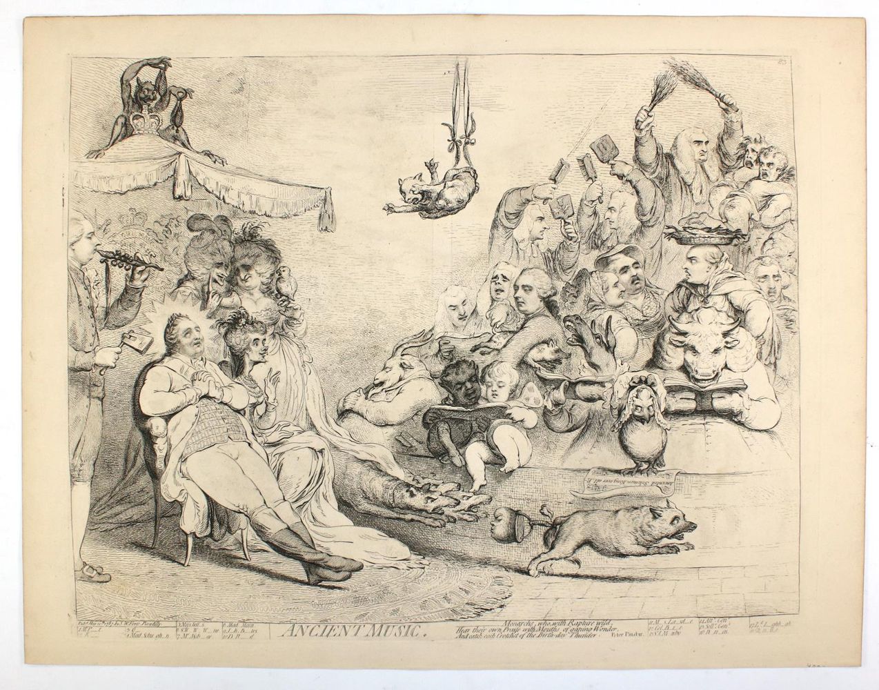 Große Abbildung Nr.6: 145-4226 Gillray, James: (Künstlergraphik, Karikatur, Französische Revolution)