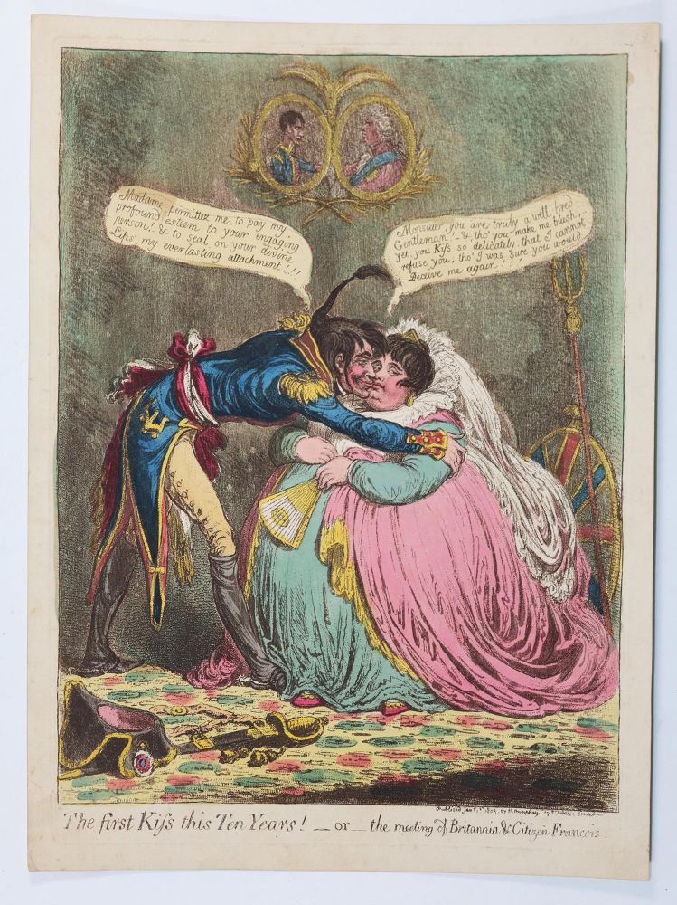 Große Abbildung Nr.3: 145-4227 Gillray, James: (Künstlergraphik, Karikatur)