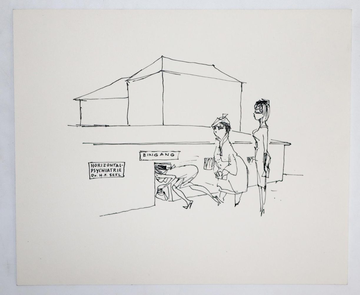 Große Abbildung Nr.5: 145-4228 Halbritter, Kurt: (Künstlergraphik, Karikatur)