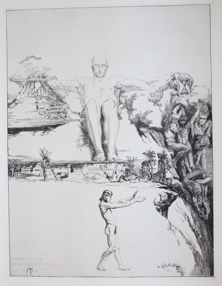 Große Abbildung Nr.3: 145-4251 Klinger, Max: (Künstlergraphik)