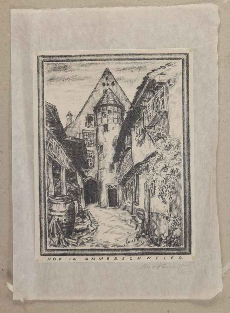 Große Abbildung Nr.16: 145-4267 Körner, Max: (Künstlergraphik)