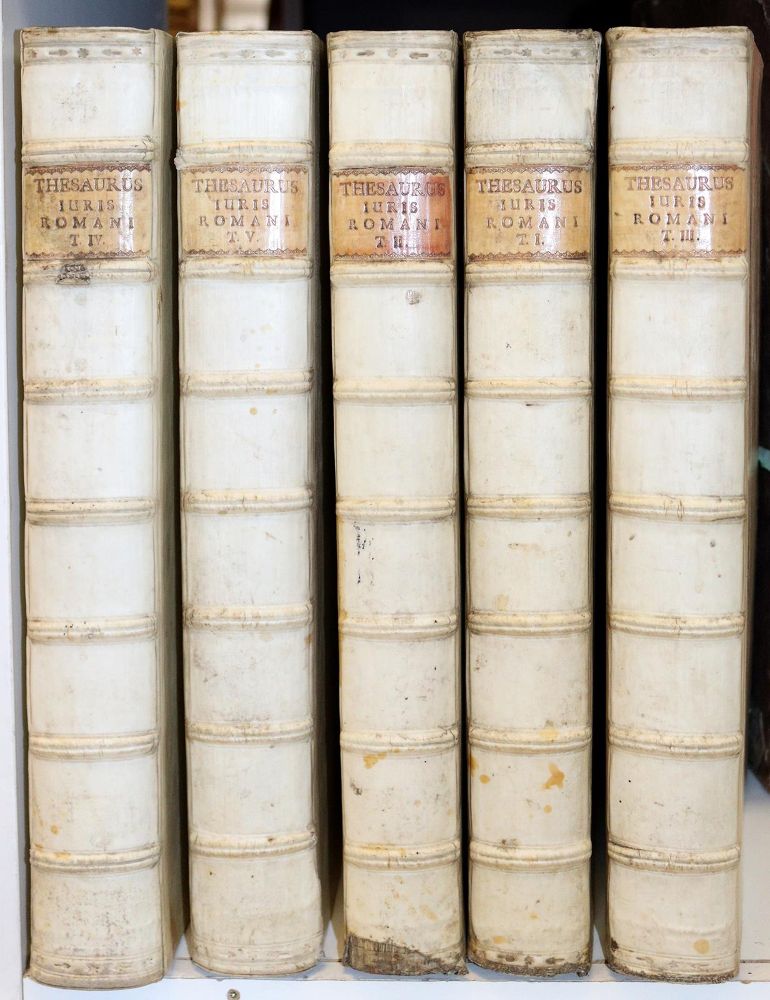 Große Abbildung Nr.2: 145-429 Thesaurus Juris Romani,: (Juridica und Kriminologie)