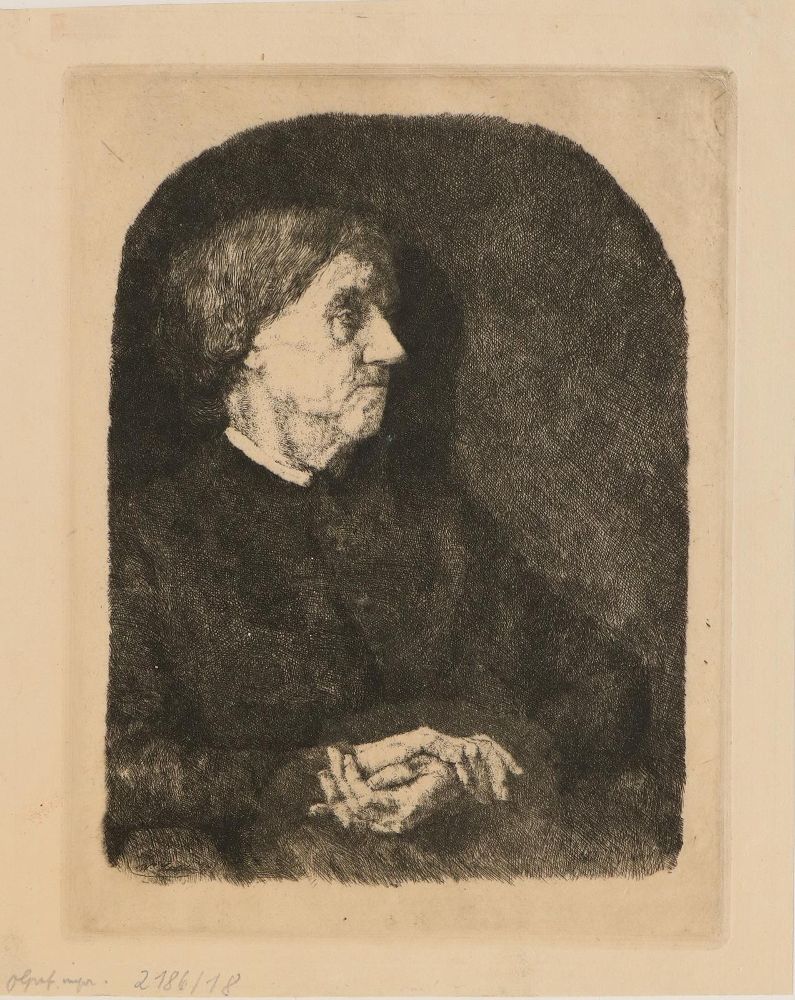 Große Abbildung Nr.1: 145-4367 Leibl Wilhelm: (Künstlergraphik)