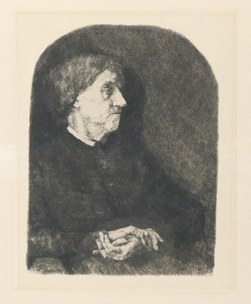 Große Abbildung Nr.1: 145-4368 Leibl, Wilhelm: (Künstlergraphik)