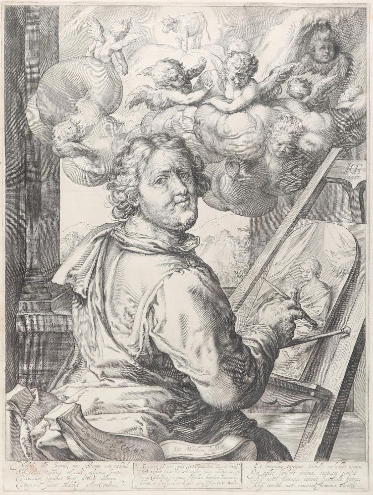 Große Abbildung Nr.1: 145-4420 Matham, Jacob: (Künstlergraphik)