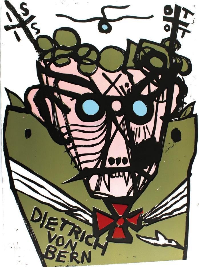 Große Abbildung Nr.1: 145-4435 Meese, Jonathan: (Künstlergraphik)