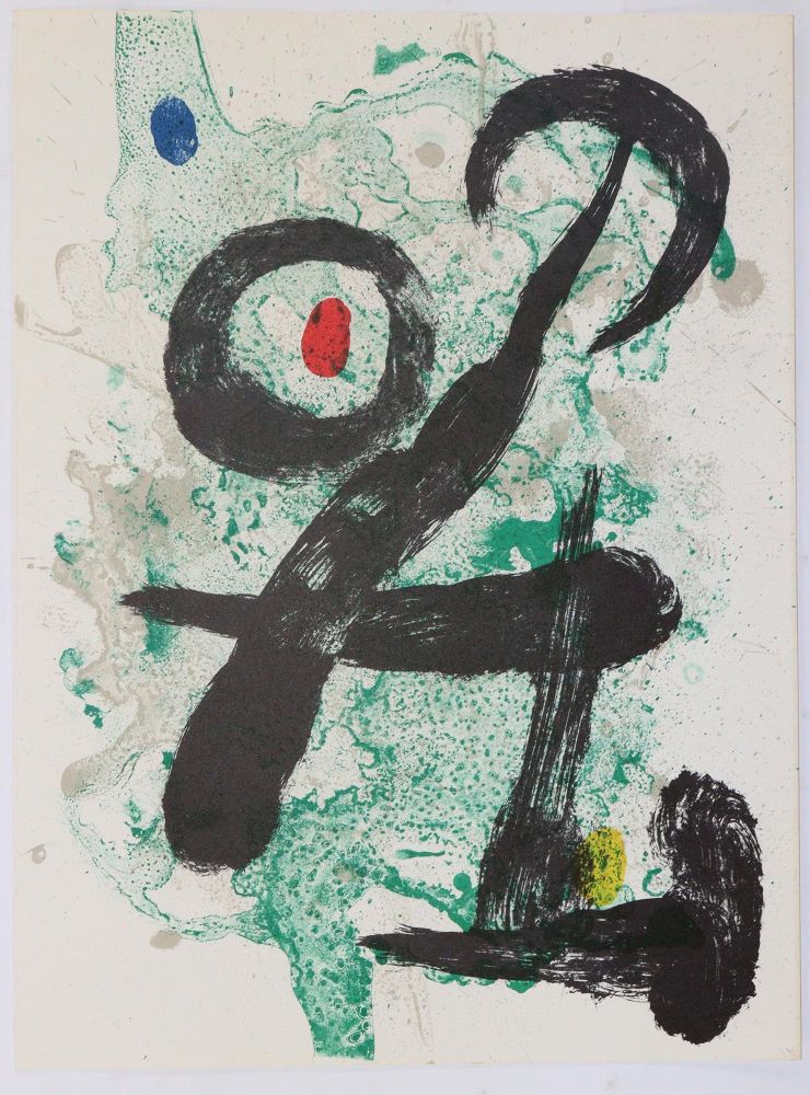 Große Abbildung Nr.2: 145-4466 Miró, Joan: (Künstlergraphik)