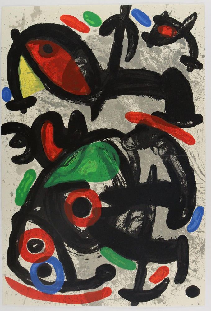 Große Abbildung Nr.9: 145-4466 Miró, Joan: (Künstlergraphik)