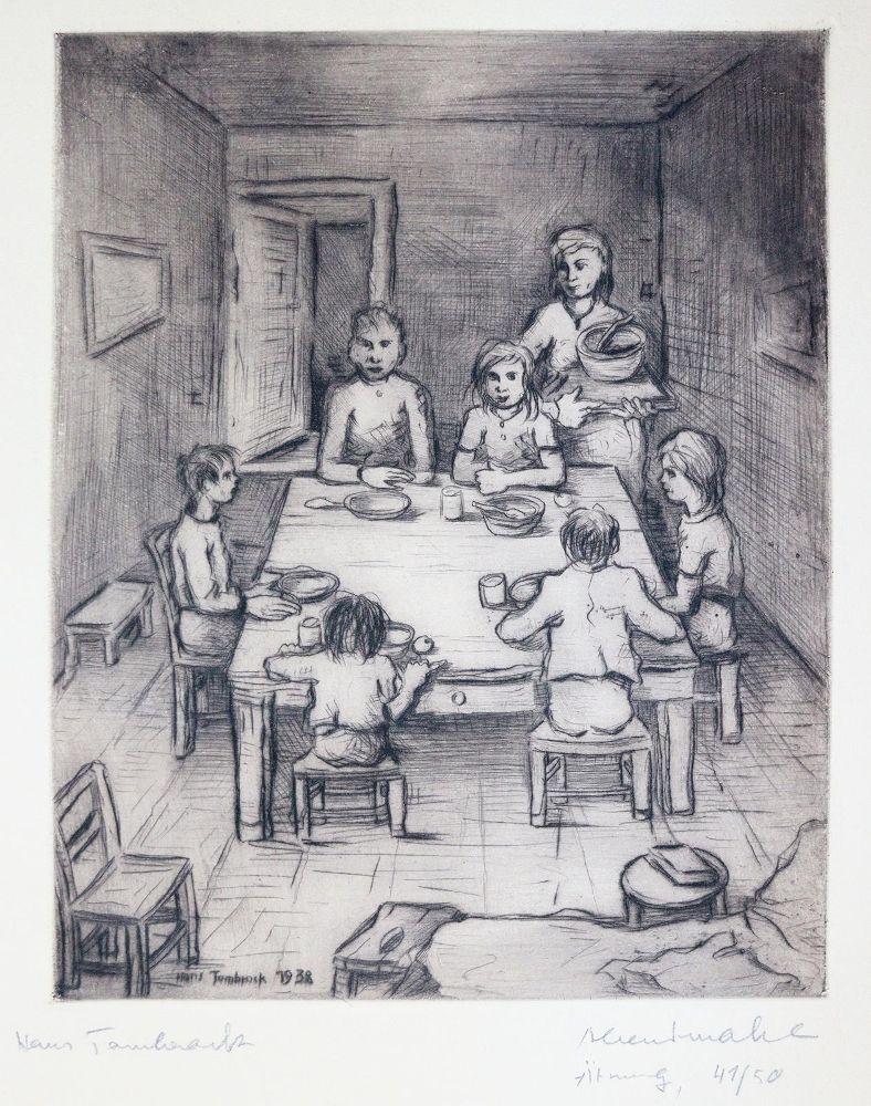 Große Abbildung Nr.4: 145-4470 Moderne: (Künstlergraphik)