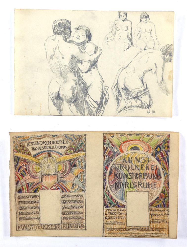 Große Abbildung Nr.4: 145-4493 Nagel, Wilhelm: (Künstlergraphik)