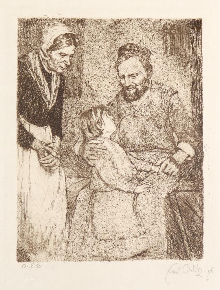 Große Abbildung Nr.1: 145-4529 Orlik, Emil: (Künstlergraphik)