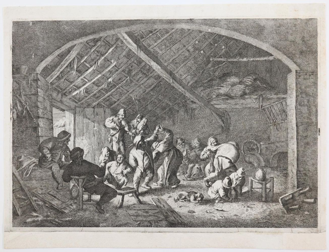 Große Abbildung Nr.1: 145-4534 Ostade, Adriaen van: (Künstlergraphik)