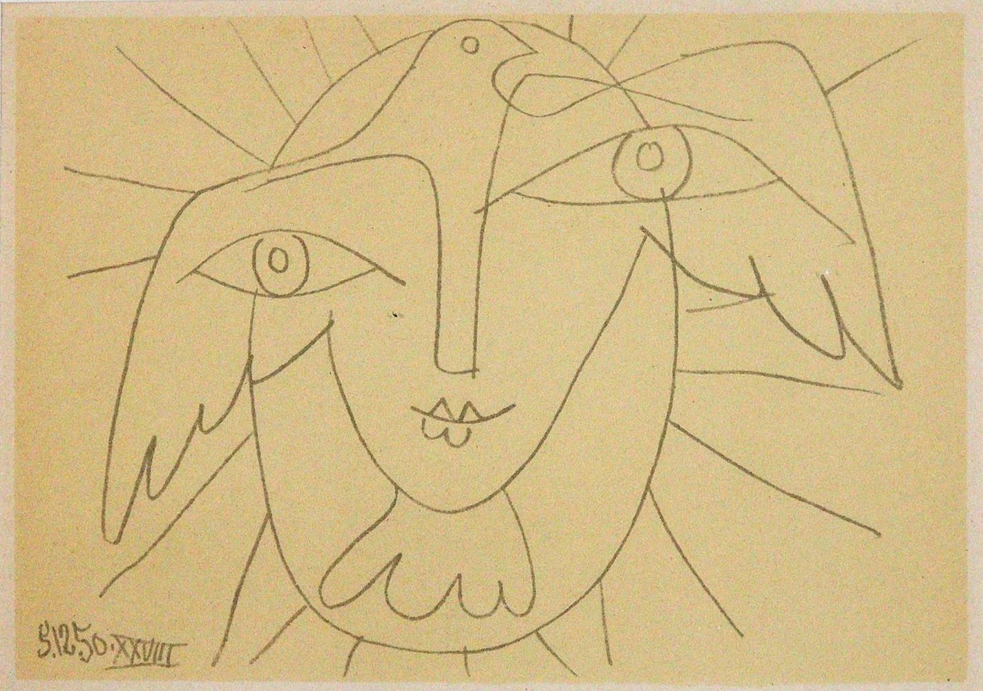 Große Abbildung Nr.2: 145-4569 Picasso, Pablo: (Künstlergraphik)