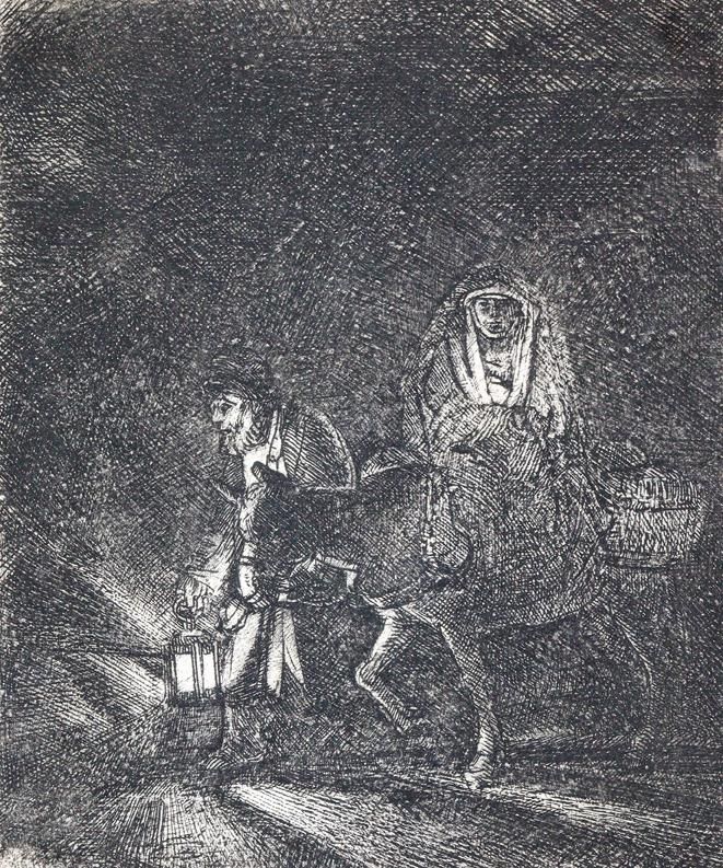 Große Abbildung Nr.1: 145-4622 Rembrandt, Hamensz van Rijn: (Künstlergraphik)