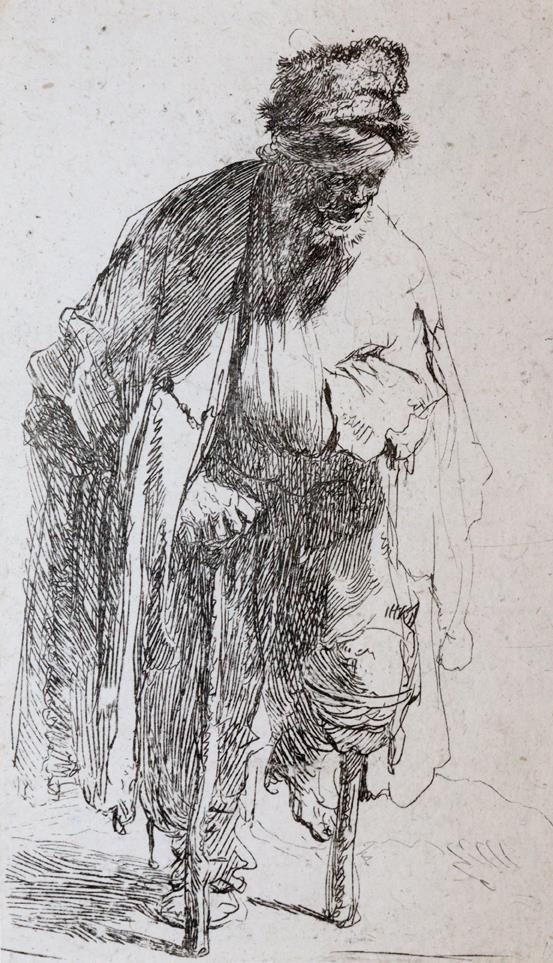 Große Abbildung Nr.1: 145-4624 Rembrandt, Hamensz van Rijn: (Künstlergraphik)