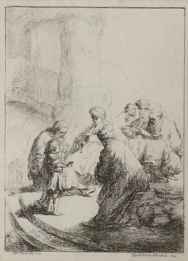 Große Abbildung Nr.1: 145-4626 Rembrandt, Harmensz van Rijn: (Künstlergraphik)