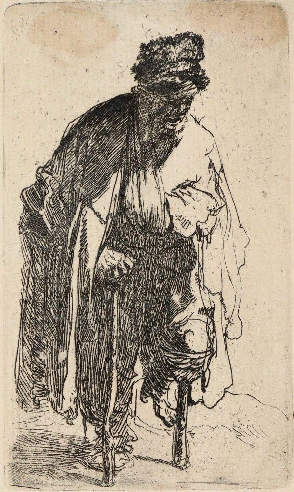 Große Abbildung Nr.1: 145-4632 Rembrandt, Harmensz van Rijn: (Künstlergraphik)