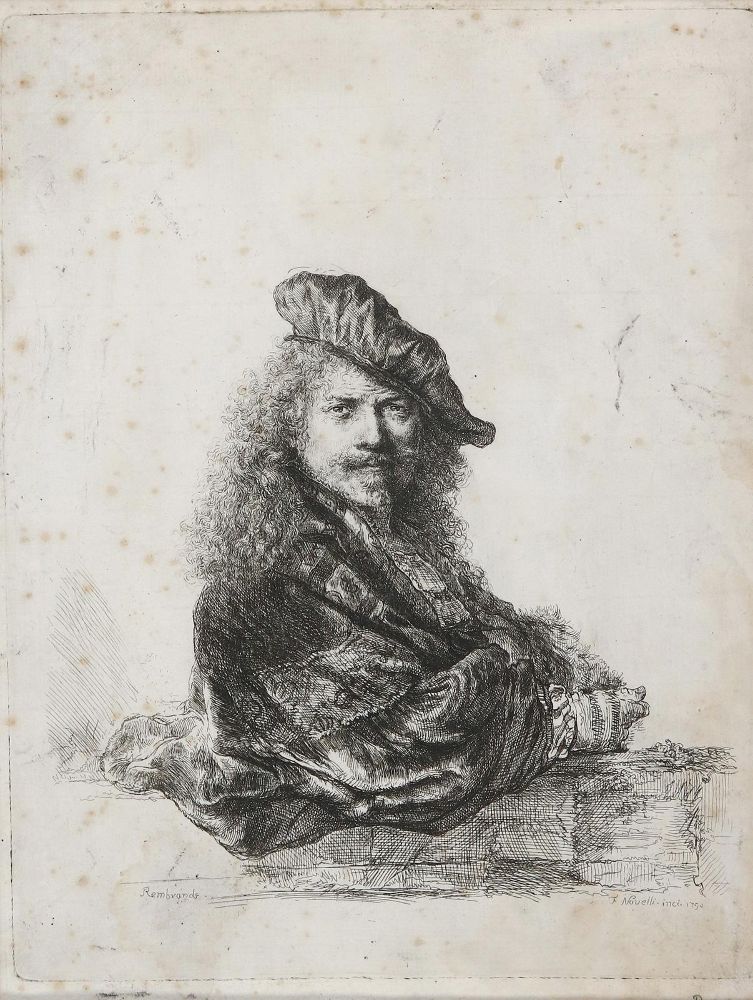 Große Abbildung Nr.1: 145-4634 Rembrandt, Harmensz van Rijn: (Künstlergraphik)