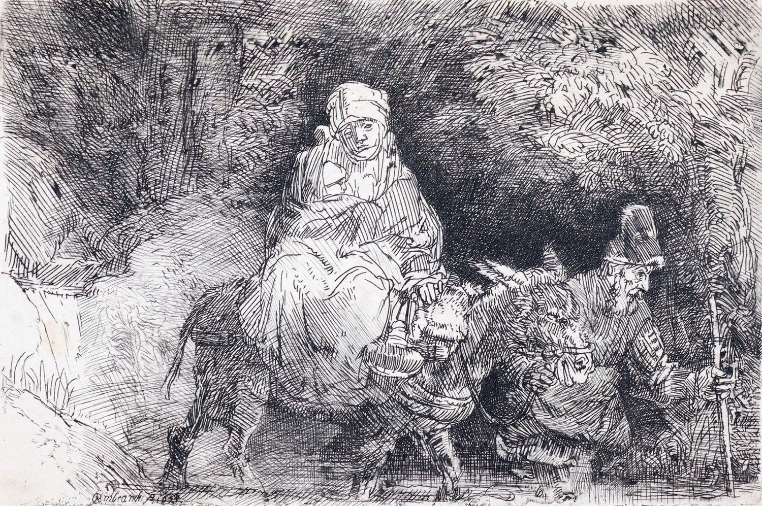 Große Abbildung Nr.1: 145-4639 Rembrandt, Harmensz van Rijn: (Künstlergraphik)