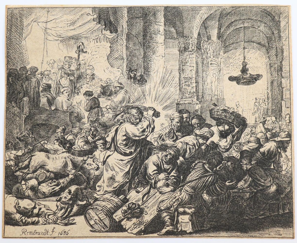 Große Abbildung Nr.1: 145-4641 Rembrandt, Harmensz van Rijn: (Künstlergraphik)