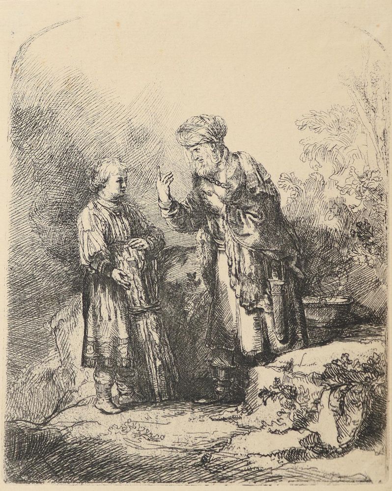 Große Abbildung Nr.1: 145-4649 Rembrandt, Harmensz van Rijn: (Künstlergraphik)