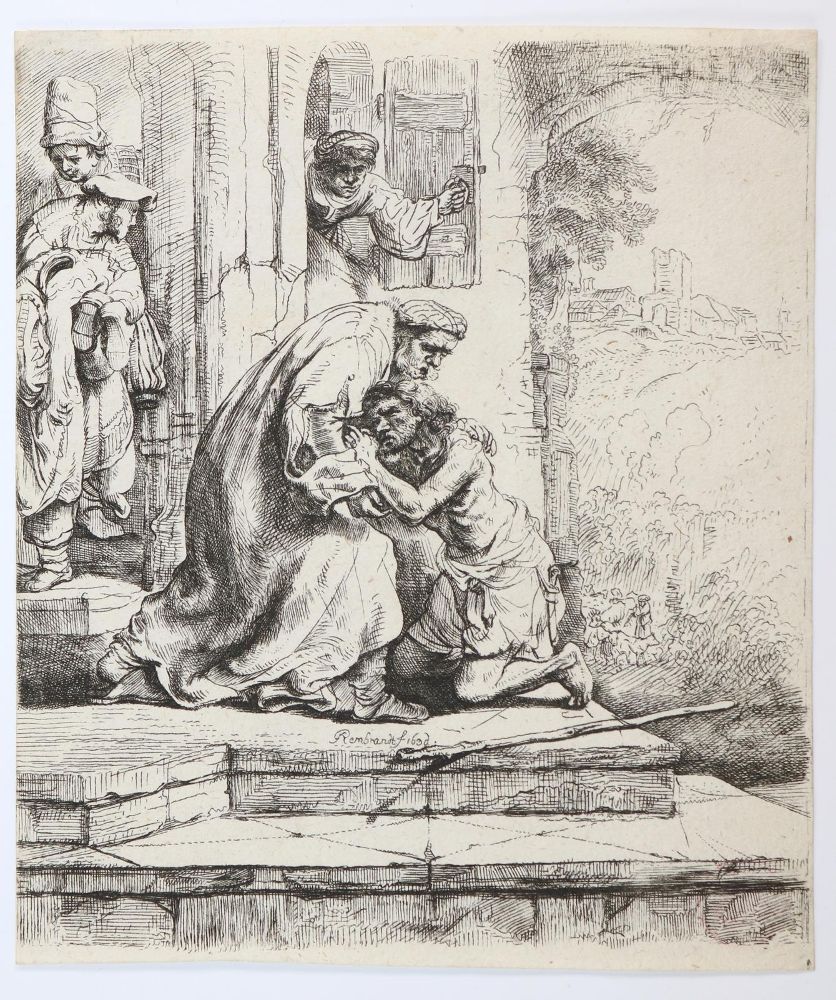 Große Abbildung Nr.1: 145-4651 Rembrandt, Harmensz van Rijn: (Künstlergraphik)