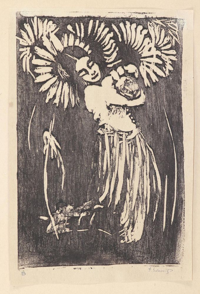Große Abbildung Nr.1: 145-4766 Schmitz, Elisabeth: (Künstlergraphik)