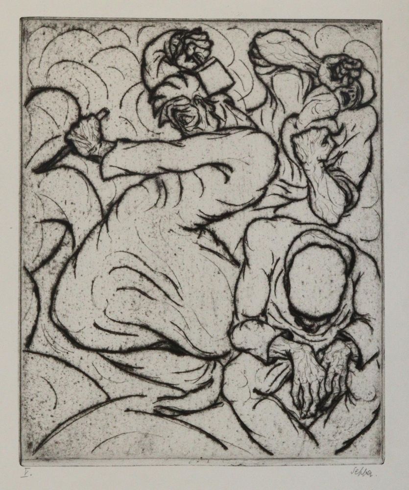 Große Abbildung Nr.4: 145-4785 Sebba, Shalom: (Künstlergraphik)