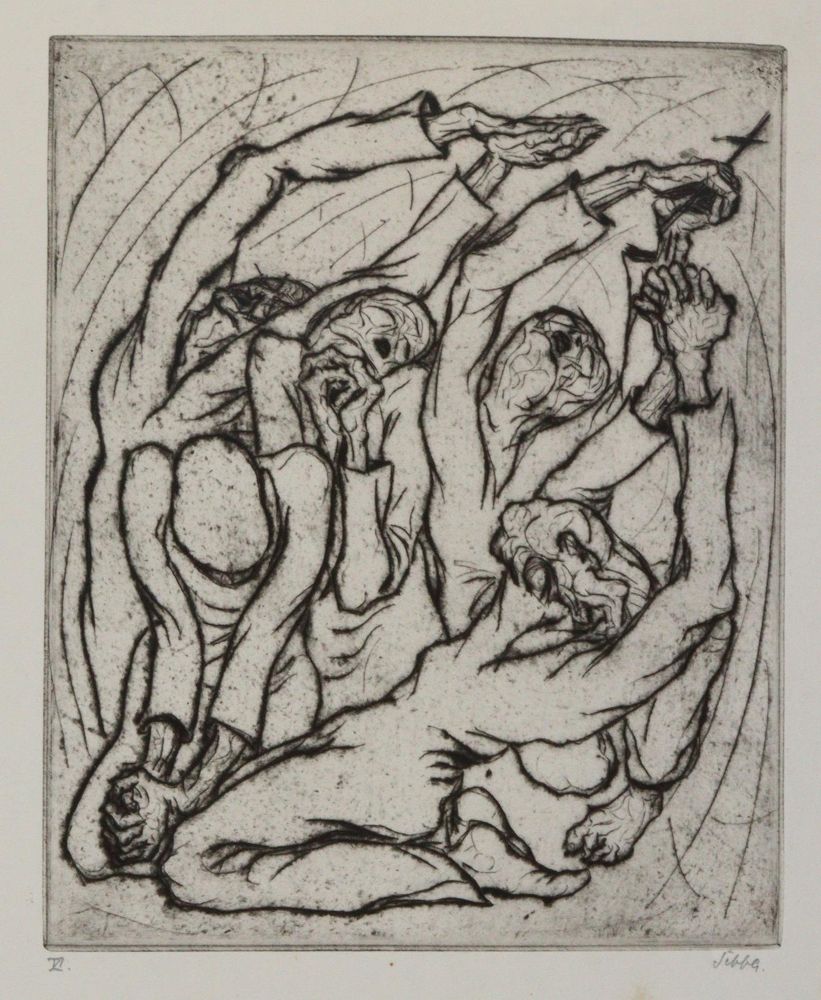 Große Abbildung Nr.5: 145-4785 Sebba, Shalom: (Künstlergraphik)