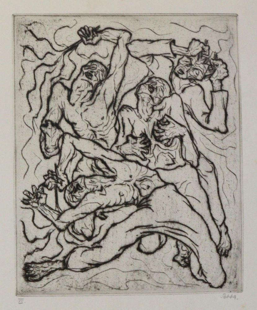 Große Abbildung Nr.6: 145-4785 Sebba, Shalom: (Künstlergraphik)