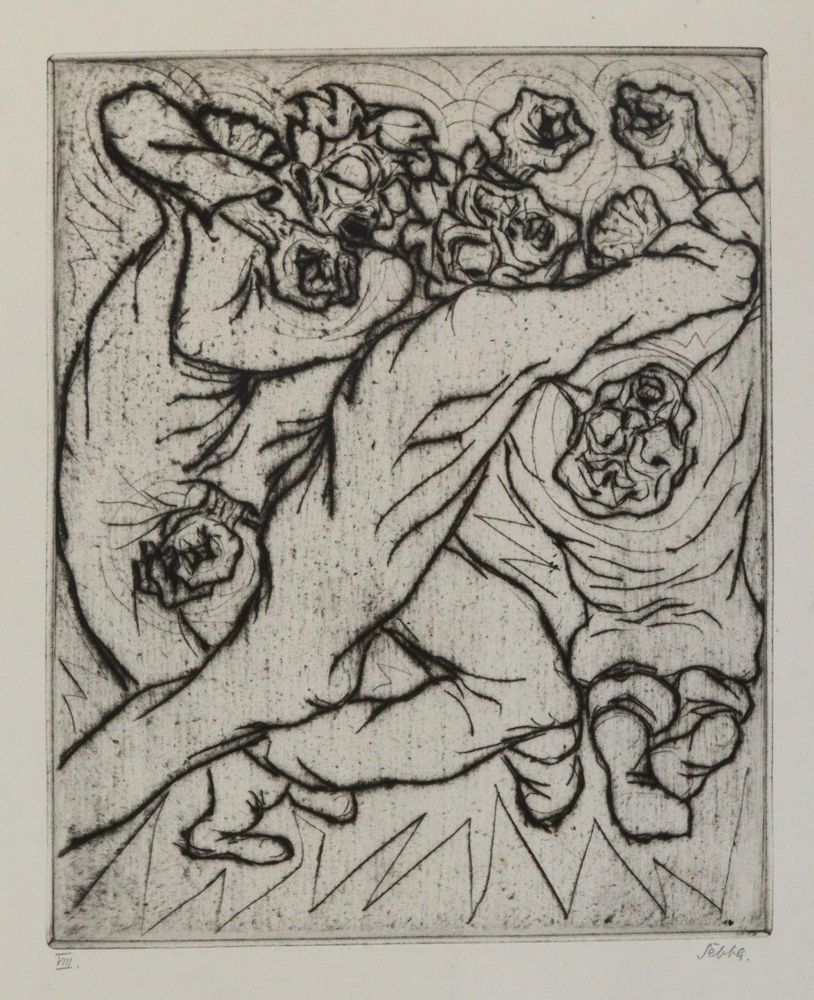 Große Abbildung Nr.7: 145-4785 Sebba, Shalom: (Künstlergraphik)