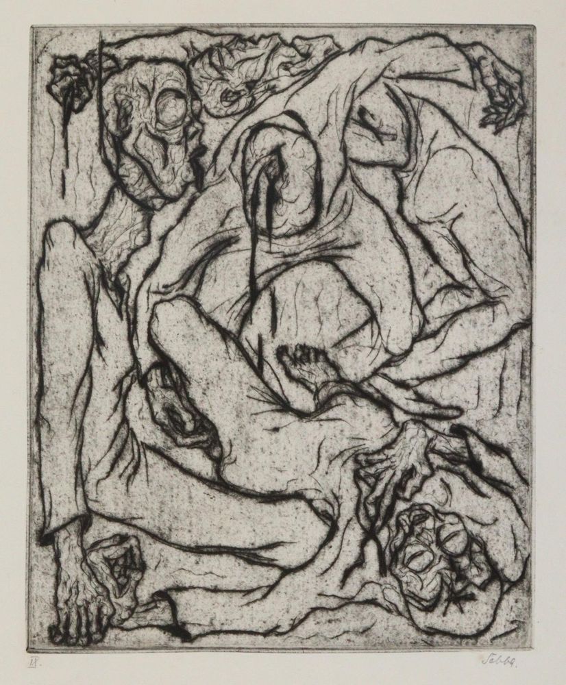 Große Abbildung Nr.8: 145-4785 Sebba, Shalom: (Künstlergraphik)