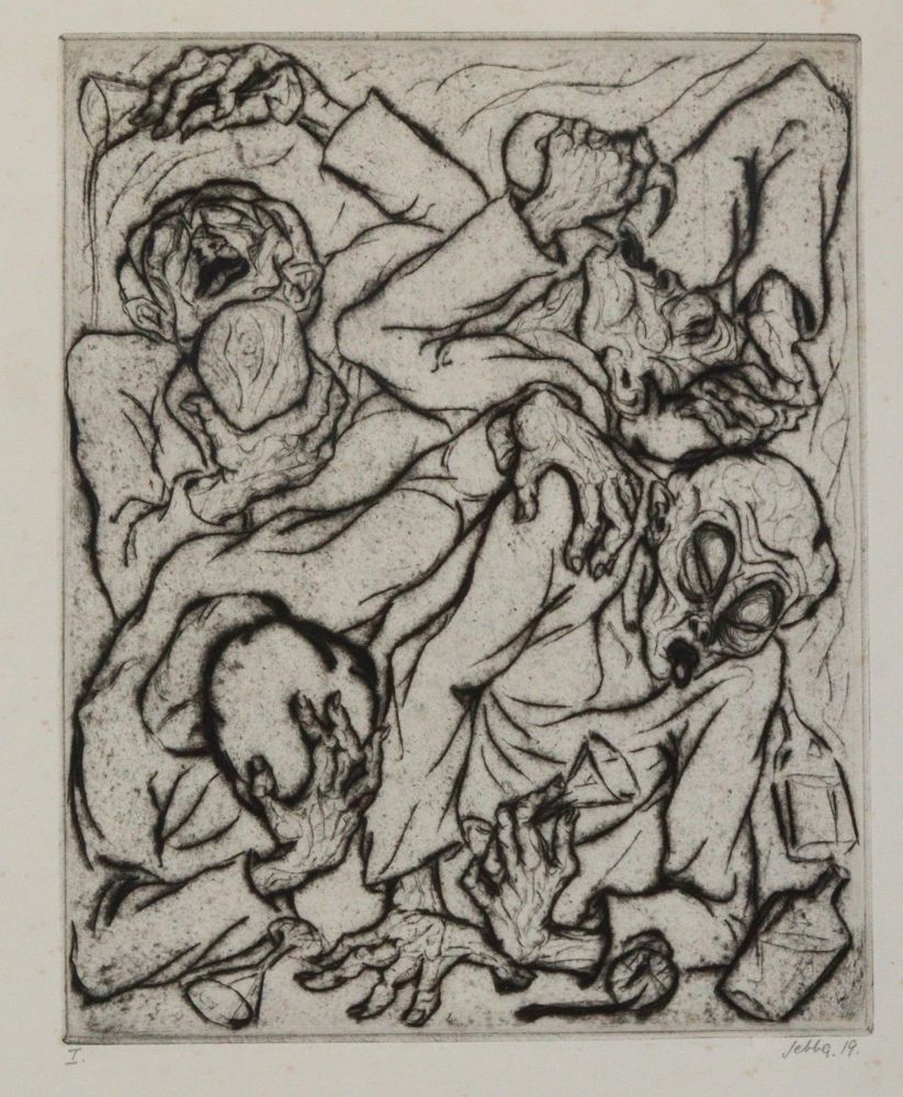 Große Abbildung Nr.9: 145-4785 Sebba, Shalom: (Künstlergraphik)