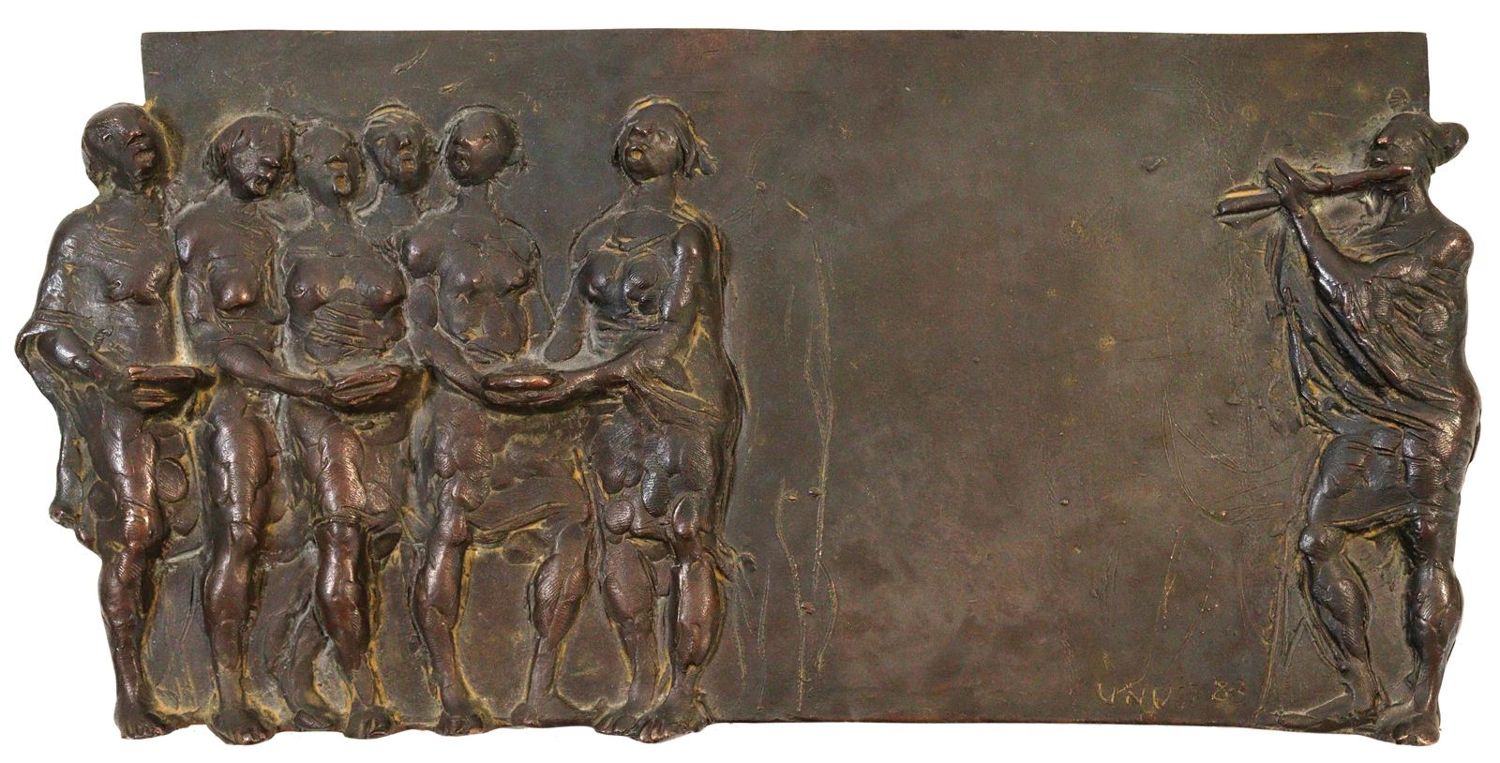 Große Abbildung Nr.1: 145-4810 Nuss, Karl Ulrich: (Künstlergraphik, Skulpturen - Plastiken)