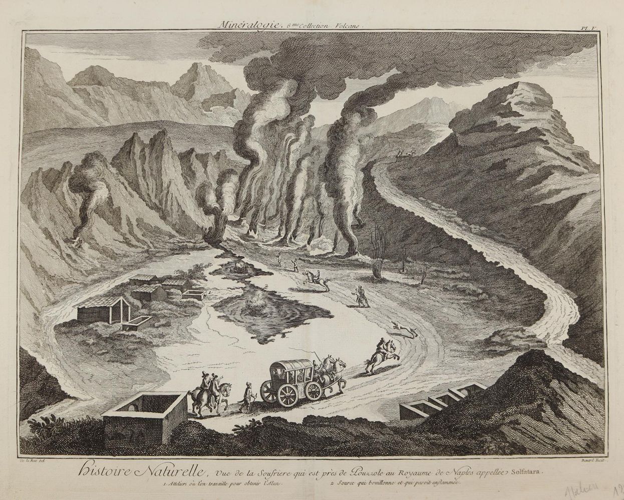 Große Abbildung Nr.1: 145-4816 Solfatara Volcano.: (Künstlergraphik)