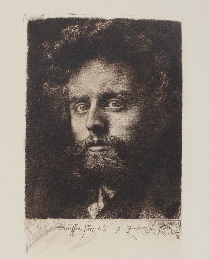 Große Abbildung Nr.1: 145-4829 Staffer-Bern, Karl: (Künstlergraphik)