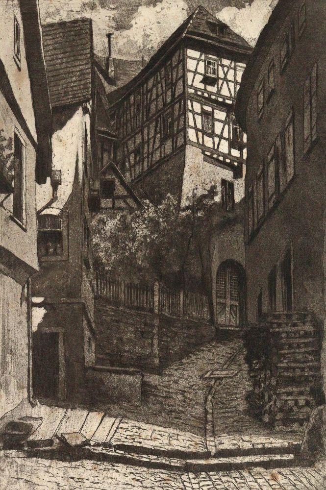 Große Abbildung Nr.9: 145-4834 Stauffer-Bern, Karl: (Künstlergraphik)