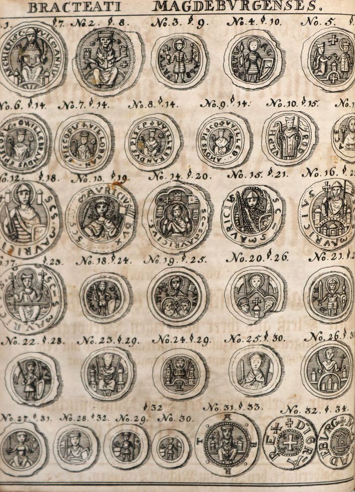 Große Abbildung Nr.2: 145-485 Leuckfeld,J.G.: (Numismatik u. Siegelkunde, Medaillen)