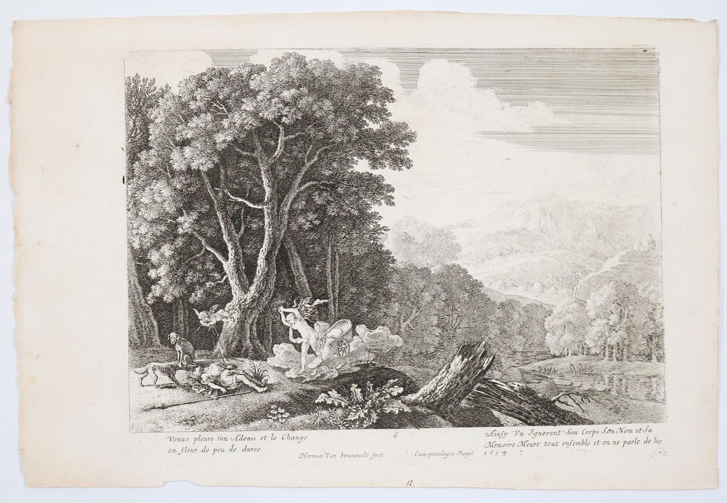 Große Abbildung Nr.11: 145-4857 Swanefelt, Hermann van: (Künstlergraphik)