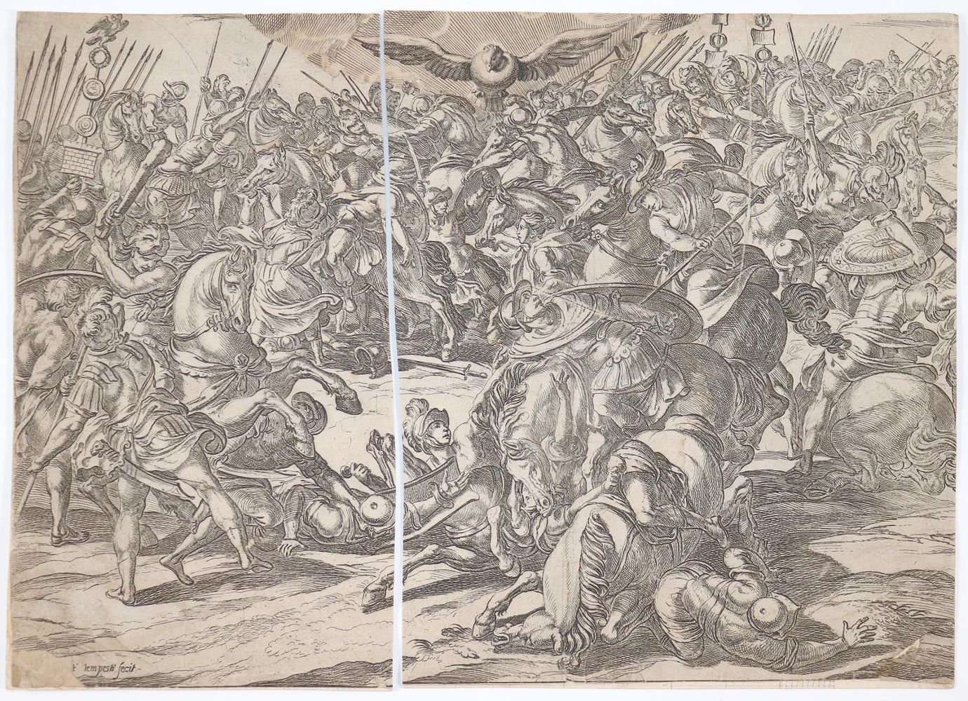 Große Abbildung Nr.1: 145-4863 Tempesta, Antonio: (Künstlergraphik)