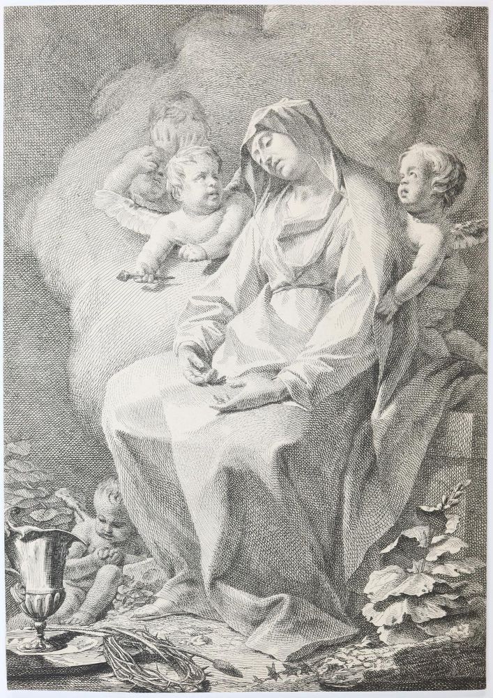 Große Abbildung Nr.1: 145-4888 Troger, Paul: (Künstlergraphik)