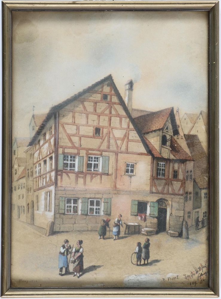 Große Abbildung Nr.1: 145-4891 Trost, Friedrich: (Künstlergraphik)