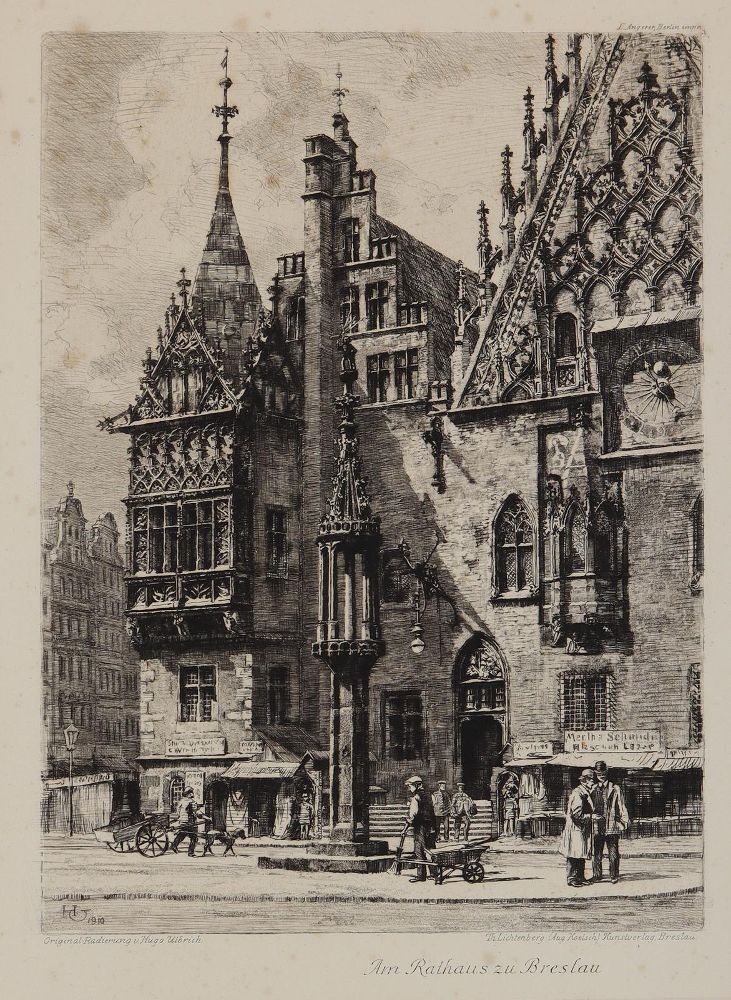 Große Abbildung Nr.1: 145-4903 Ulbrich, Hugo: (Künstlergraphik)
