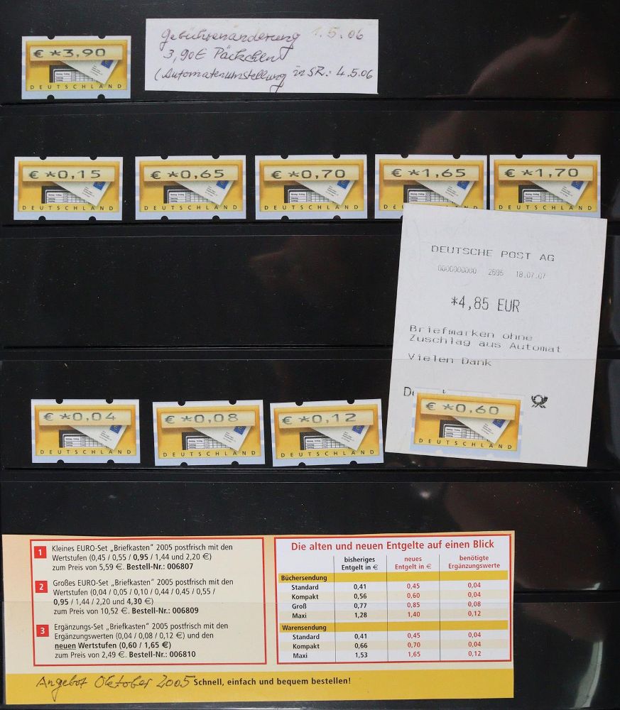 Große Abbildung Nr.2: 145-493 Briefmarken.: (Philatelie)
