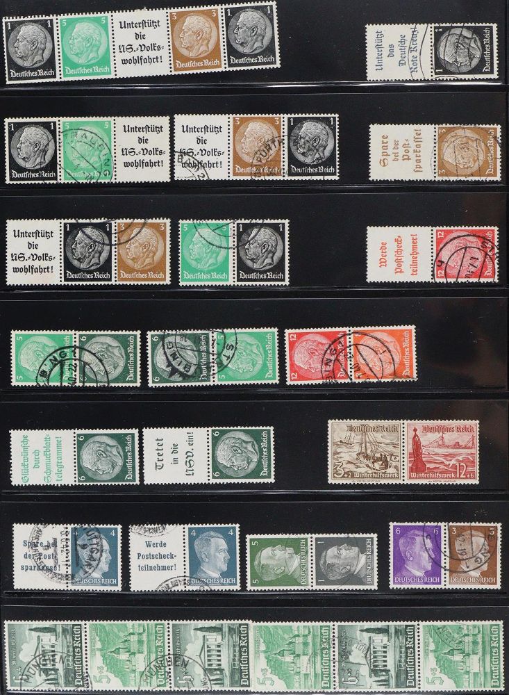 Große Abbildung Nr.1: 145-494 Briefmarken.: (Philatelie)