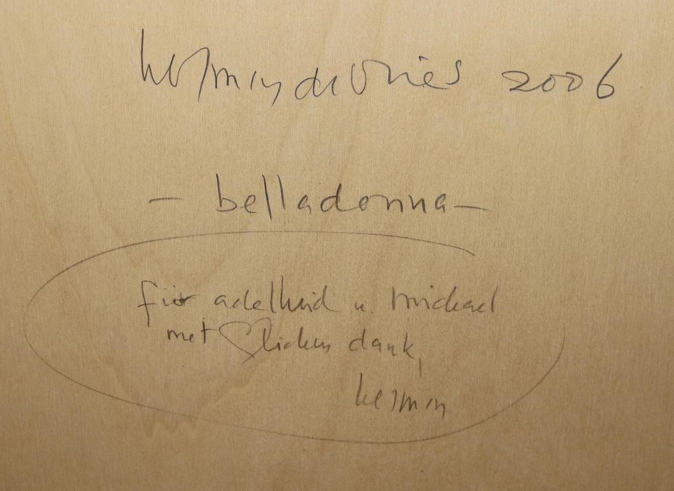 Große Abbildung Nr.11: 145-4941 Vries, Hermann de: (Künstlergraphik)