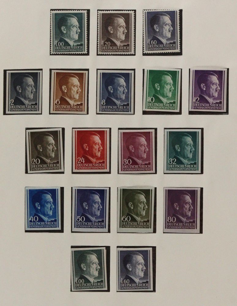 Große Abbildung Nr.6: 145-497 Briefmarken.: (Philatelie)