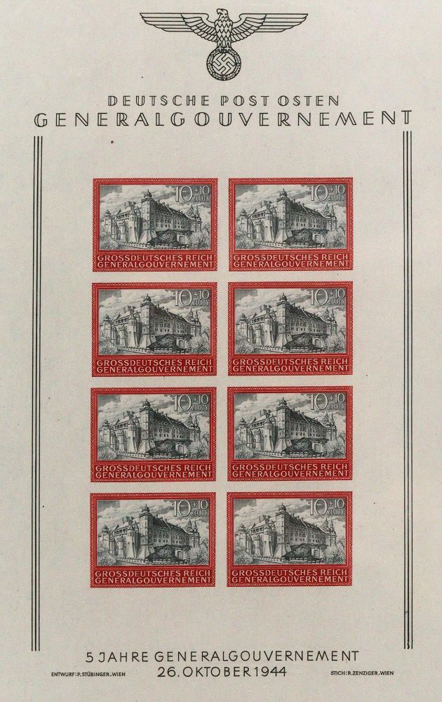 Große Abbildung Nr.7: 145-497 Briefmarken.: (Philatelie)