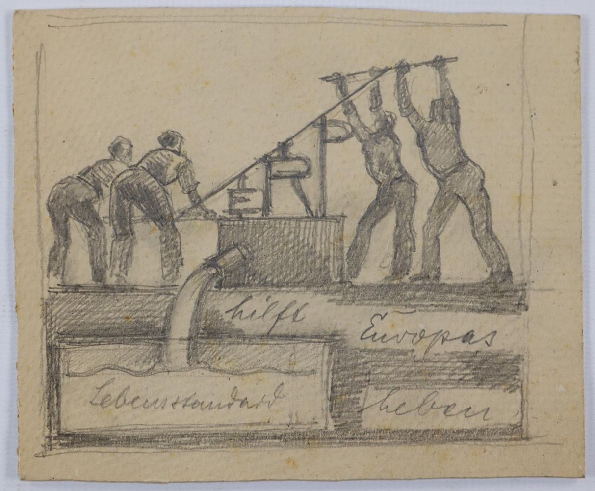 Große Abbildung Nr.6: 145-5003 Zeichnungen.: (Künstlergraphik)