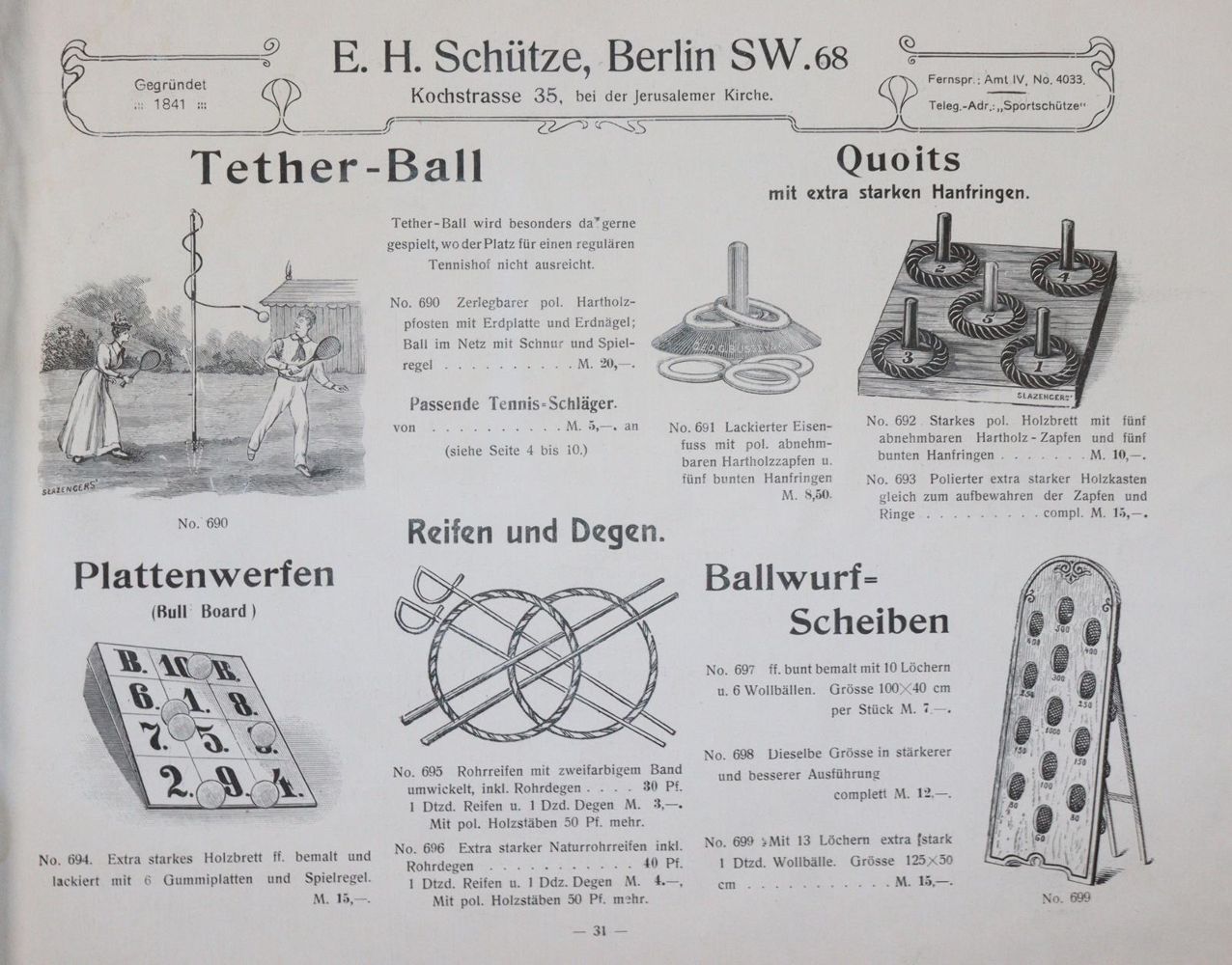Große Abbildung Nr.2: 145-520 Schütze,E.H.: (Sport)